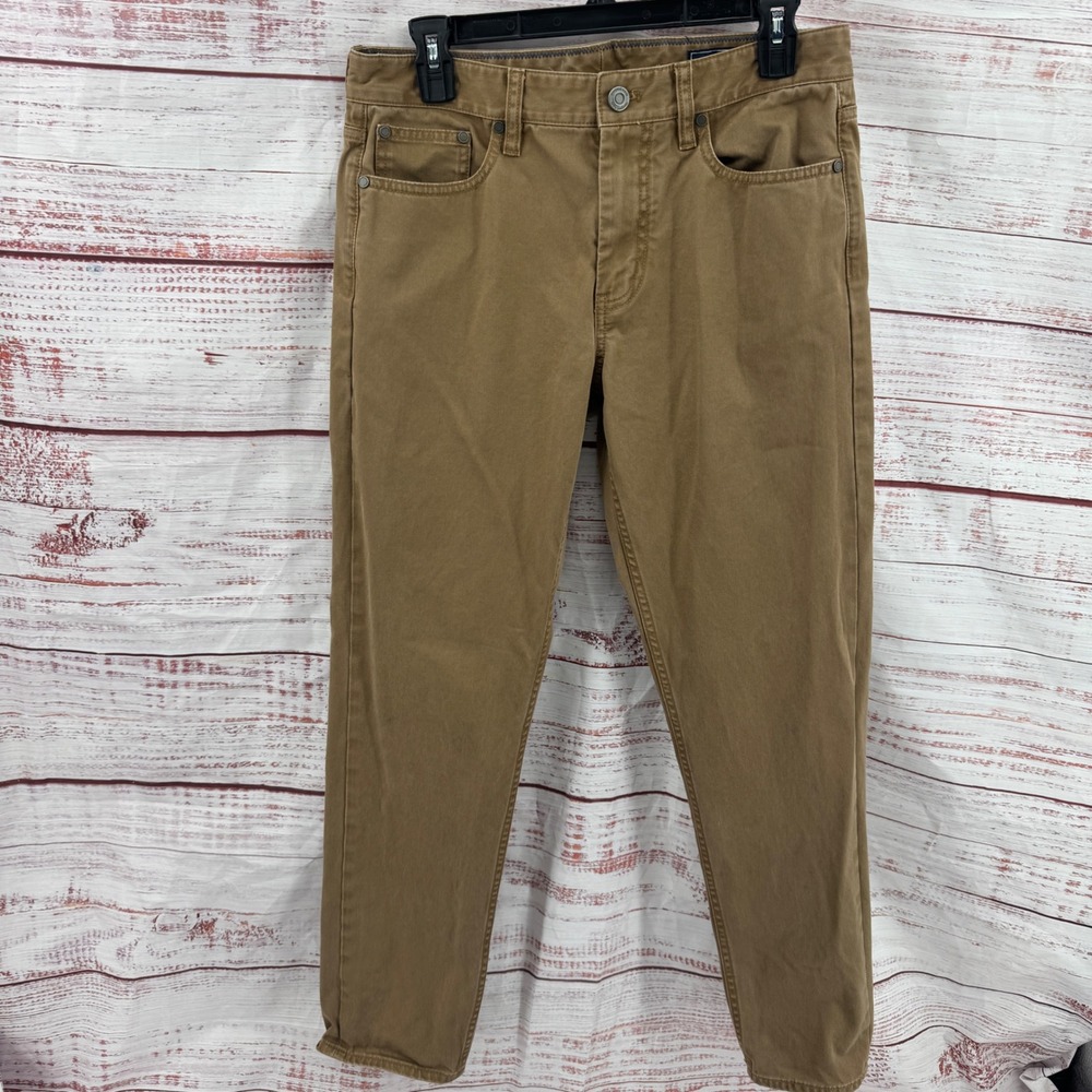 Vineyard Vines Pants Mens 30x30 5-Pocket Khaki Brown Stretch Chinos Casual